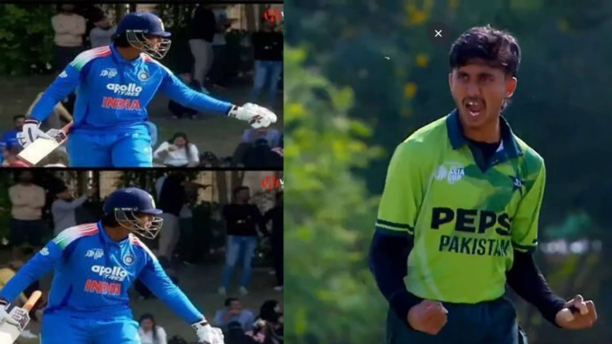 Vaibhav Suryavanshi : 'तू माझ्या पायाची धूळ...', वैभव सूर्यवंशी पहिल्यांदाच इतका भडकला, पाकिस्तानी बॉलरशी नडला, Video