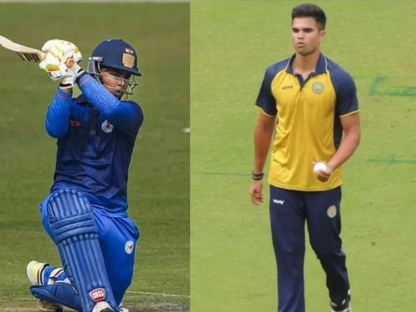 विशेष वैभव सूर्यवंशीने 46 धावांपैकी 15 धावा या अर्जुन तेंडुलकर विरोधात काढल्या होत्या. विशेष म्हणजे या धावा त्याने फक्त 5 बॉलमध्ये काढल्या होत्या.यामध्ये त्याने एक चौकार आणि षटकार मारला होता. त्यामुळे वैभवने 300 च्या स्ट्राईक रेटने त्याला चोपलं होतं.