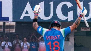 विराटच्या लागोपाठ दुसऱ्या शतकानंतर कशी होती गंभीरची रिएक्शन? ड्रेसिंग रूममधला Video समोर!