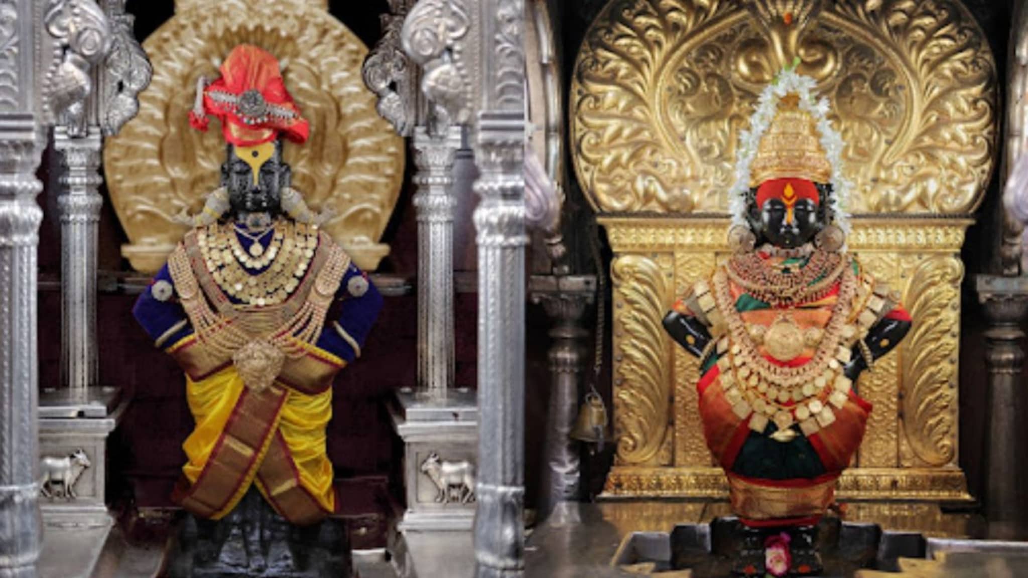 Pandharpur: विठ्ठल-रुक्मिणी मूर्ती पूर्णत: सुरक्षित, मंदिर समितीचं स्पष्टीकरण