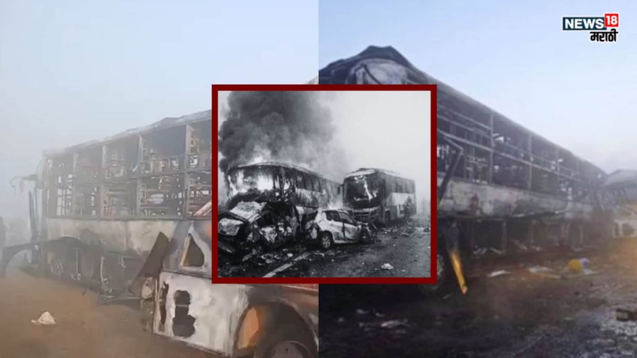 13 लोक जिवंत जळाले, शरीराचे तुकडे 17 प्लॅस्टिकच्या बॅगेतून नेले, एक्सप्रेसवेवर रात्री 2 वाजता काय घडलं?