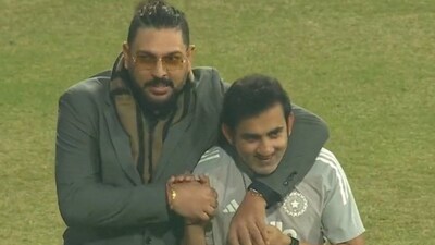 yuvraj singh meet gautam gambhir 