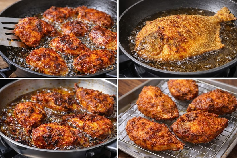 न तुटता फिश फ्राय बनवण्यासाठी योग्य मासे निवडणे अत्यंत महत्त्वाचे आहे. मासे पूर्णपणे वाळवणे, हलके पण घट्टसर बॅटर लावणे आणि तेल योग्य तापमानाला गरम करणे या गोष्टींचाच परिणाम होतो. तळण्याची प्रक्रिया घाईघाईत करू नका. या सोप्या टिप्स तुम्हाला घरी परिपूर्ण कुरकुरीत फिश फ्राय बनवण्यास मदत करू शकतात. न तुटता फिश फ्राय बनवण्यासाठी योग्य मासे निवडणे अत्यंत महत्त्वाचे आहे. मासे पूर्णपणे वाळवणे, हलके पण घट्टसर बॅटर लावणे आणि तेल योग्य तापमानाला गरम करणे या गोष्टींचाच परिणाम होतो. तळण्याची प्रक्रिया घाईघाईत करू नका. या सोप्या टिप्स तुम्हाला घरी परिपूर्ण कुरकुरीत फिश फ्राय बनवण्यास मदत करू शकतात.