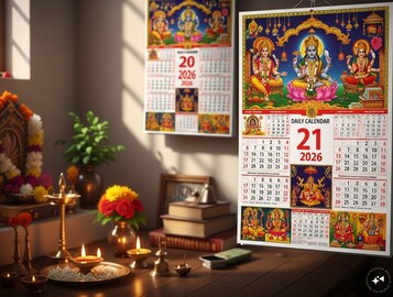 इथं-तिथं कुठंही टांगू नका! नवीन वर्षाचं कॅलेंडर लावण्यासाठी या दिशेची भिंत शुभ इथं-तिथं कुठंही टांगू नका! नवीन वर्षाचं कॅलेंडर लावण्यासाठी या दिशेची भिंत शुभ