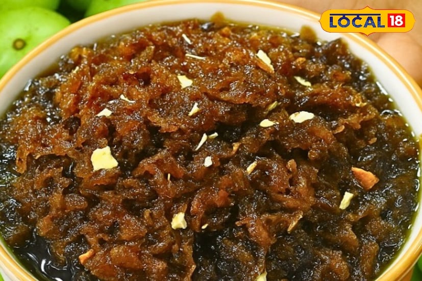 Amla Halwa Recipe : घरच्या घरी सहजपणे आवळ्याचा हलवा किंवा मुरांबा बनवता येतो. यामध्ये आवळा, तूप, साखर, दूध, मसाले आणि ड्राय फ्रूट्सचा वापर केला जातो. हा हलवा अनेक दिवस साठवून ठेवता येतो आणि तो खराब होत नाही. हलवा चवीला गोड, पोषक घटकांनी आणि व्हिटॅमिन-सीने भरपूर असतो. नियमित सेवन केल्याने रोगप्रतिकारक शक्ती वाढते, हाडे आणि सांध्यातील वेदना कमी होतात, पचनक्रिया सुधारते आणि थकवा दूर होतो. हिवाळ्यात हा मुरांबा हेल्दी फूड म्हणून आहारात समाविष्ट करता येतो.