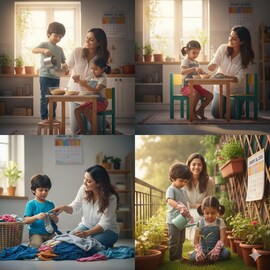 मुलांनी करायलाच हवी घरातली ही 5 कामं; ट्यूशन, एक्स्ट्रा फीशिवाय वाढवतील आयक्यू!