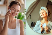 Skincare Routine : मुरुमे, ब्लॅकहेड्सला गुडबाय! 10 मिनिटांचे 4-2-4 स्किन केअर रूटीन बदलून टाकेल त्वचा