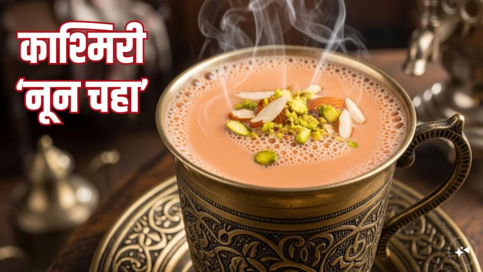 Kashmiri Noon Tea : फक्त कहवाच नाही काश्मीरचा 'नून चहा' देखील आहे बेस्ट! थंडीत घशाला देतो आराम..