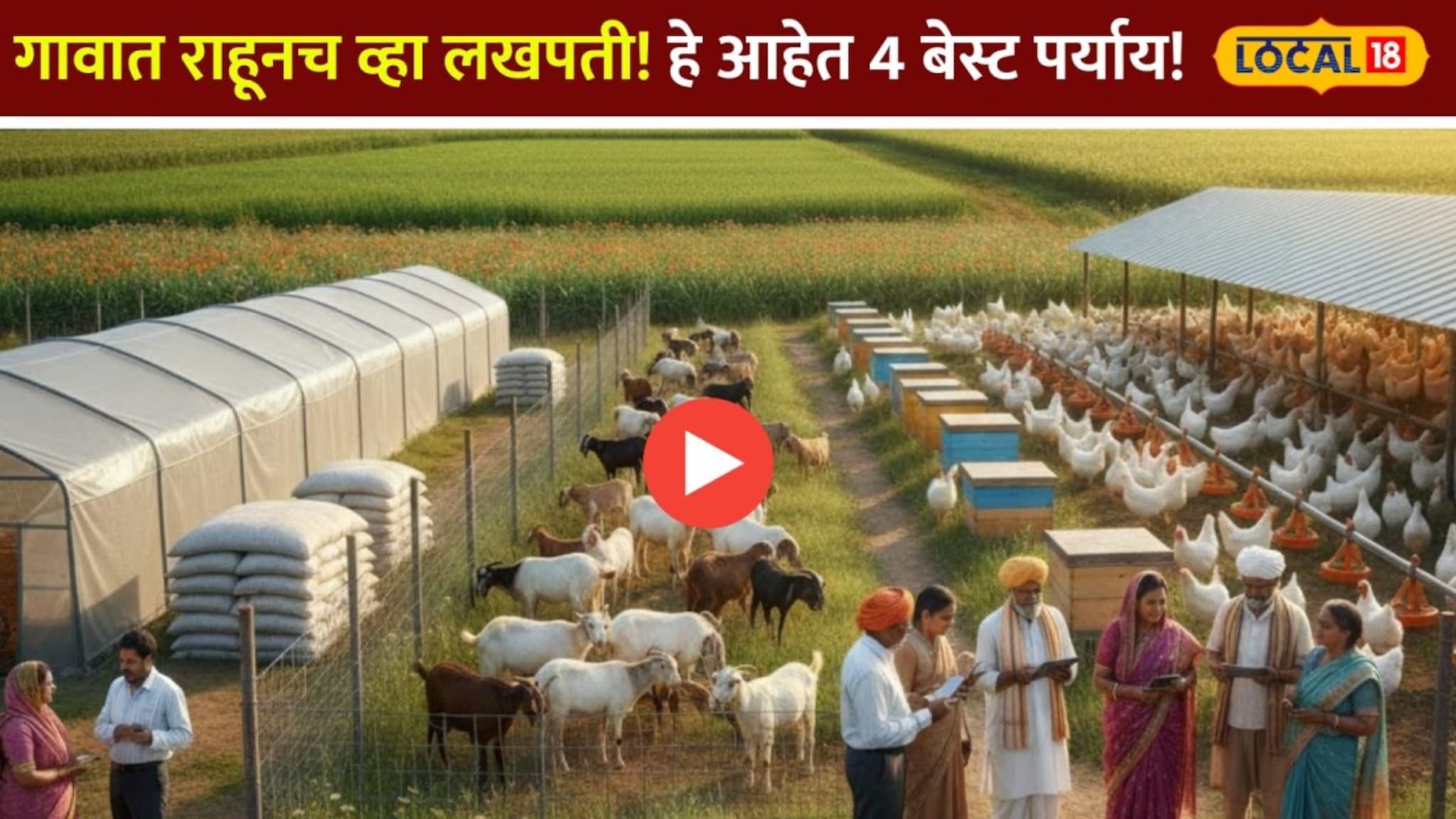 गावात राहूनच व्हा लखपती! हे आहेत 4 बेस्ट पर्याय ! Video 