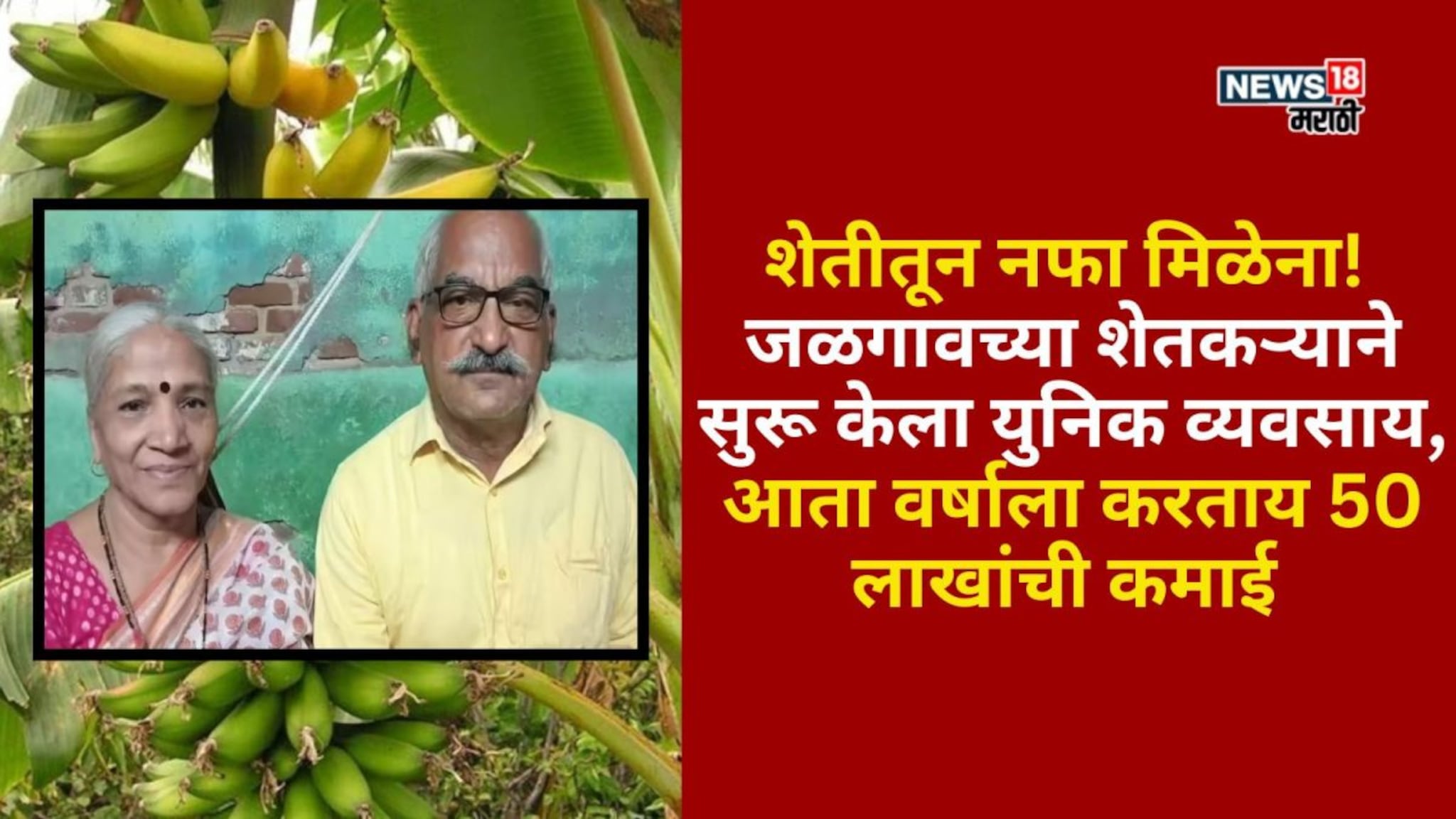 शेतीतून नफा मिळेना! जळगावच्या दाम्पत्याने सुरू केला युनिक व्यवसाय, आता वर्षाला करताय 50 लाखांची कमाई