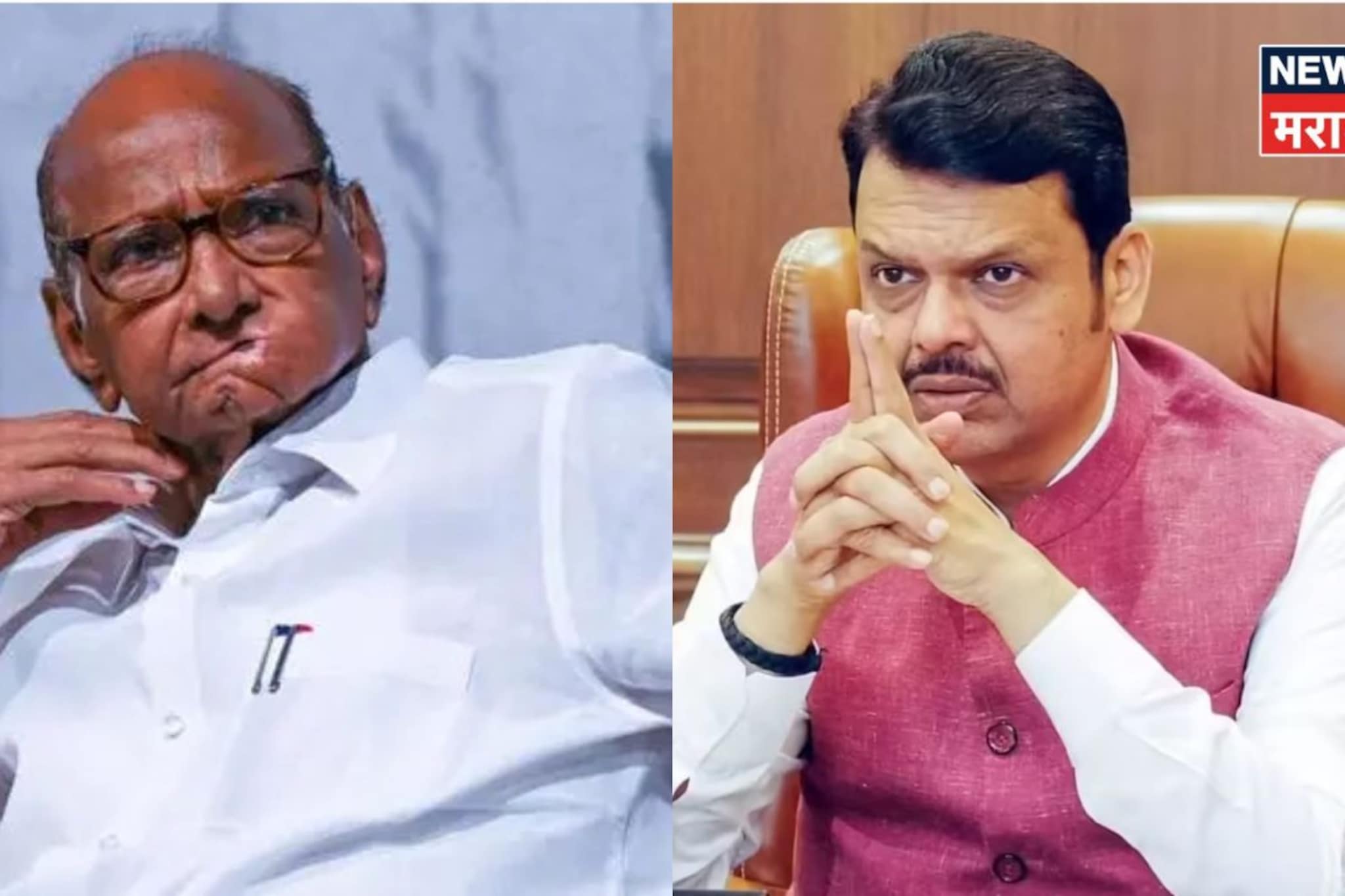 राष्ट्रवादीचे निर्णय भाजप घेतंय का? शरद पवारांनी दोन शब्दांत दिलं उत्तर