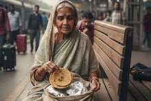 67 वर्षांची आजी आणि झोळीत 4 चपात्या; रेल्वे स्टेशनवर पोलिसांकडून चेकिंग आणि समोर आलं धक्कादायक रहस्य