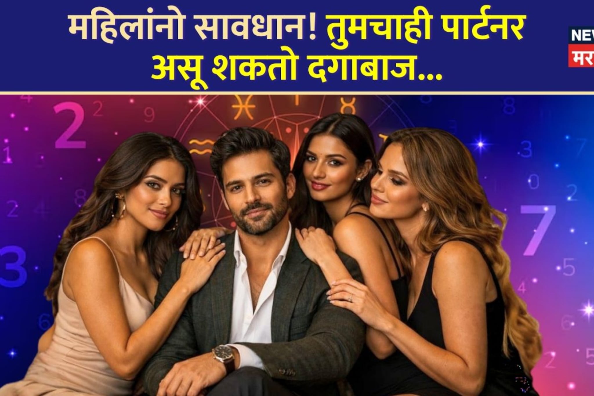 'या' 3 मूलांकांचे पुरुष देतात बायकोला धोका, तुमच्या पार्टनरचा तर नंबर नाही ना?