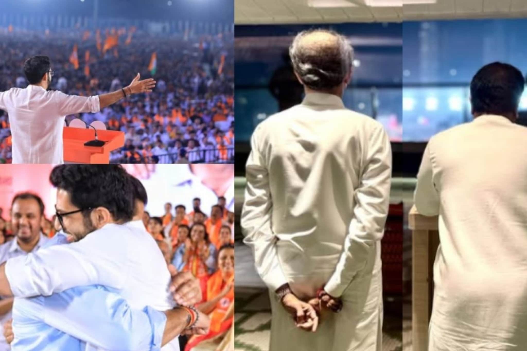 ते दोघं घाईघाईने गच्चीवर आले...आदित्य ठाकरेंच्या शिवाजी पार्कच्या भाषणाचा किस्सा ते दोघं घाईघाईने गच्चीवर आले...आदित्य ठाकरेंच्या शिवाजी पार्कच्या भाषणाचा किस्सा