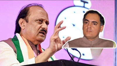 महापालिका निवडणुकीत अजित पवार राजीव गांधींना आठवून झाले भावूक.
