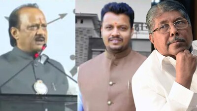 अजित पवार-अमोल बालवडकर-चंद्रकांत पाटील