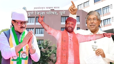 अजित पवार-मुरलीधर मोहोळ-चंद्रकांत पाटील