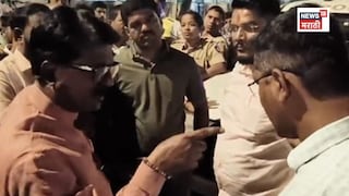 ठाकरेंच्या शिवसैनिकाला तडीपारीची नोटीस, अरविंद सावंत पोलिसांना भिडले! वरळीत मध्यरात्री तणाव
