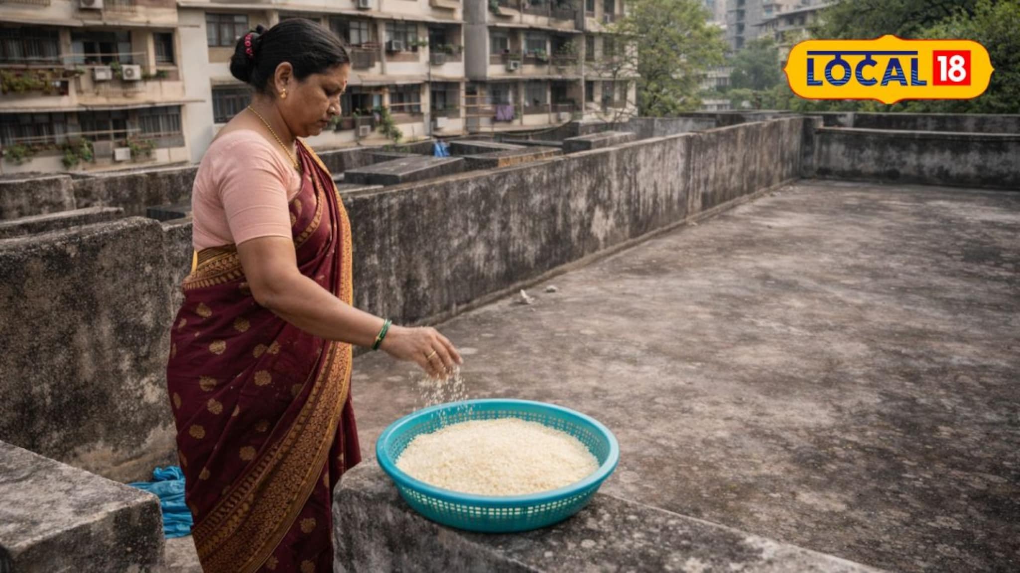 Badlapur News : गच्चीवर तांदूळ सुकवायला गेली अन् होत्याचं नव्हतं झालं; बदलापूर पूर्वेतील धक्कादायक घटना