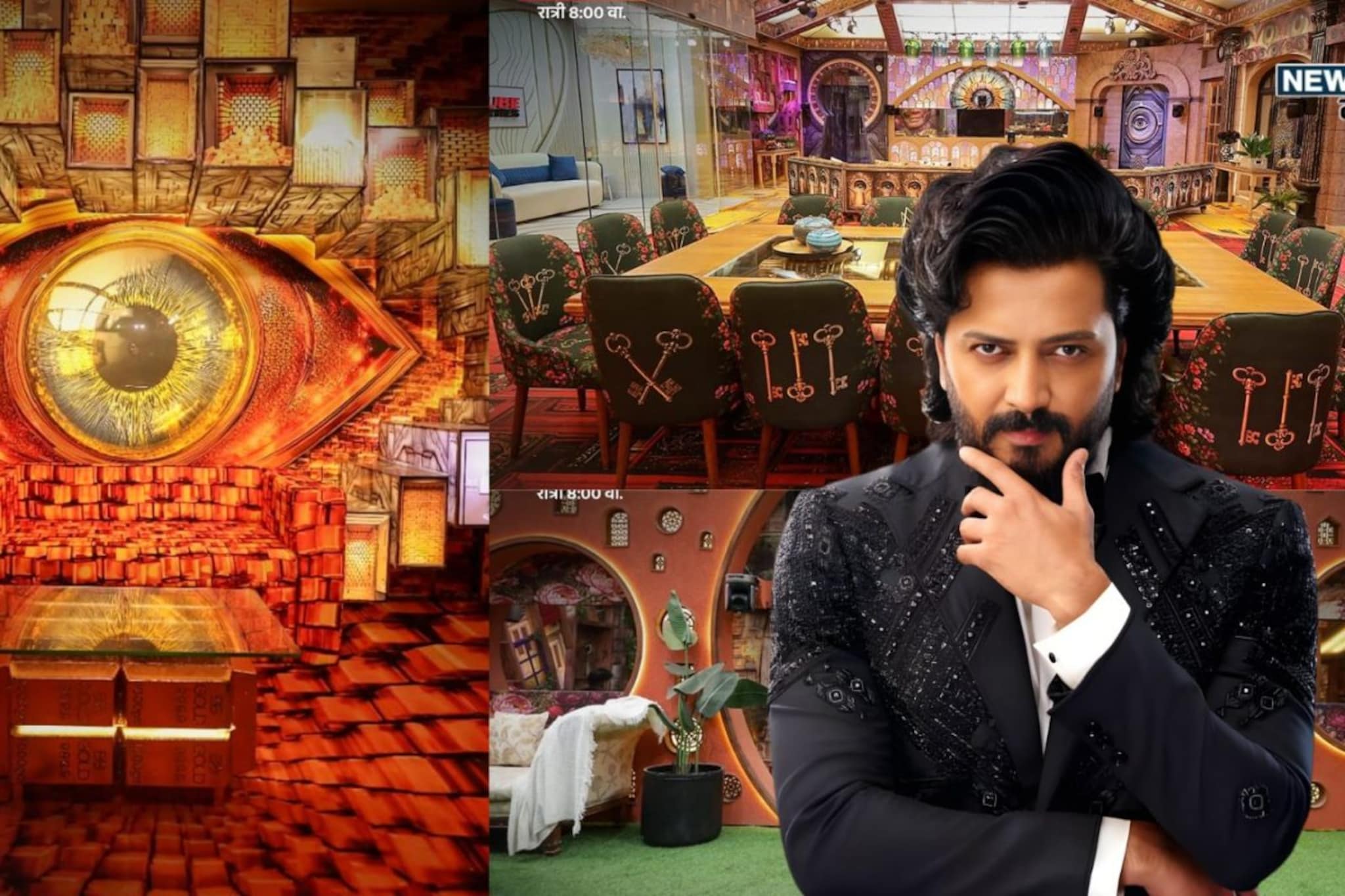 'बिग बॉस मराठी 6'च्या आलिशान घराचा फर्स्ट लूक समोर, पाहा PHOTOS