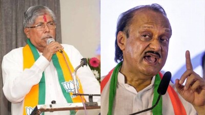 चंद्रकांत पाटील-अजित पवार