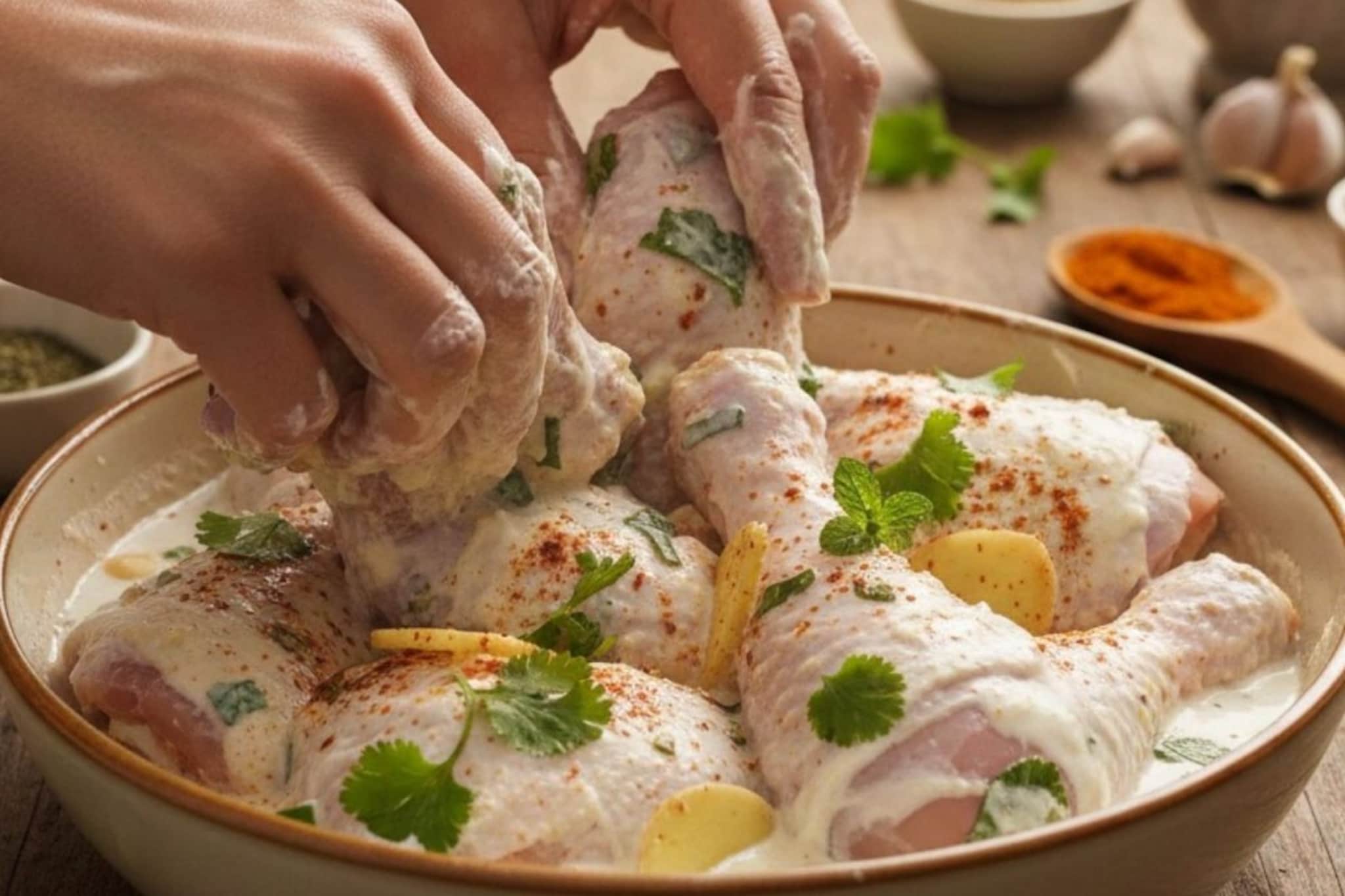 चिकन आणि दही एकत्र का खाऊ नये, मॅरिनेशनसाठी चिकनला दही लावल्याने काय होतं?