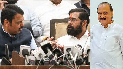 देवेंद्र फडणवीस-एकनाथ शिंदे-अजित पवार देवेंद्र फडणवीस-एकनाथ शिंदे-अजित पवार