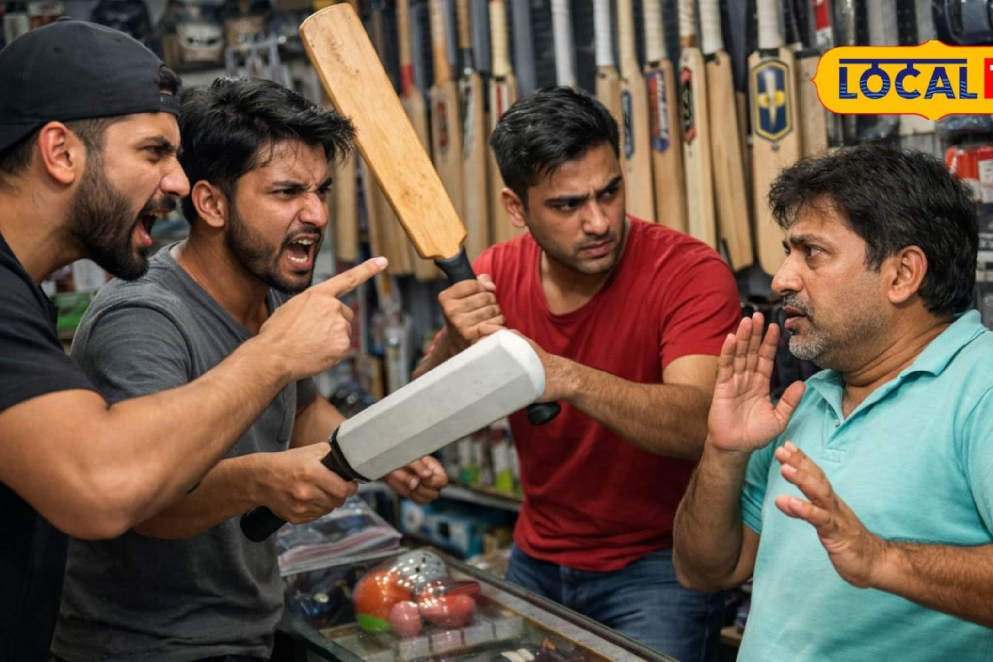 डोंबिवलीतील बॅट दुकानात संध्याकाळी घडला थरार;अख्ख मार्केट दहशतीत डोंबिवलीतील बॅट दुकानात संध्याकाळी घडला थरार;अख्ख मार्केट दहशतीत