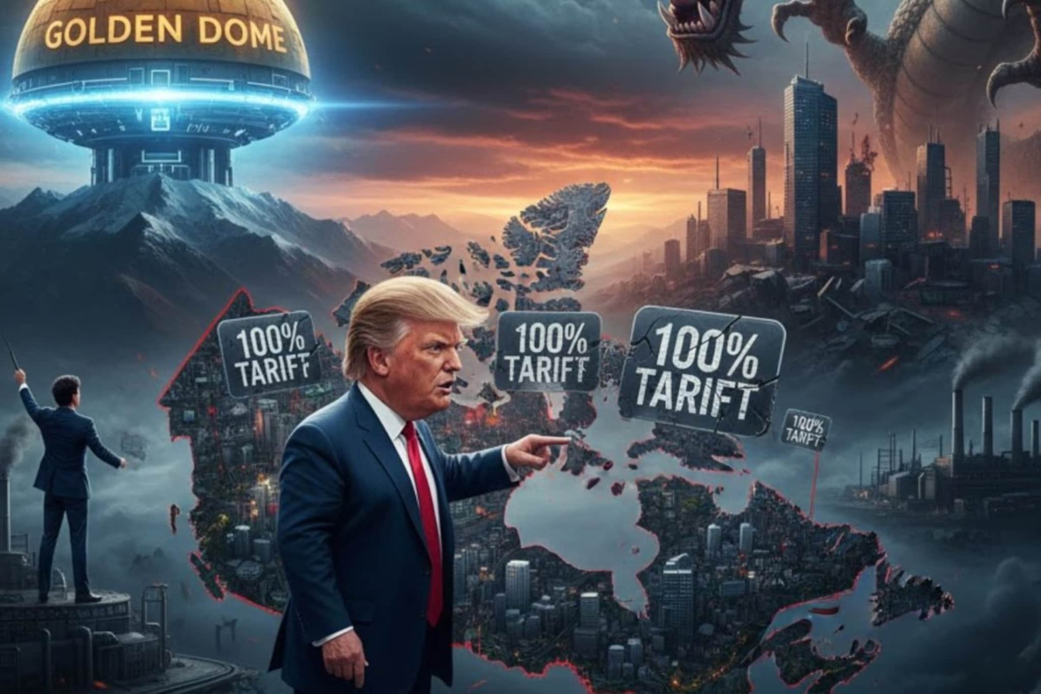 जगाला धडकी भरली, डोनाल्ड ट्रम्प यांची 100 टक्के टॅरिफची धमकी; अत्यंत भयानक विधान