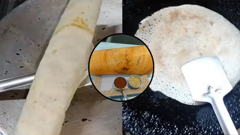 डोसा म्हटलं की त्यासाठी खास पॅन हवा किंवा अनेकांना नॉनस्टिक तवा आठवतो. पण अगदी चपाती–भाकरीच्या साध्या लोखंडी तव्यावरही उत्तम, कुरकुरीत डोसा बनवता येतो. फक्त योग्य पद्धत आणि काही महत्त्वाच्या गोष्टी लक्षात ठेवणं गरजेचं आहे. डोसा म्हटलं की त्यासाठी खास पॅन हवा किंवा अनेकांना नॉनस्टिक तवा आठवतो. पण अगदी चपाती–भाकरीच्या साध्या लोखंडी तव्यावरही उत्तम, कुरकुरीत डोसा बनवता येतो. फक्त योग्य पद्धत आणि काही महत्त्वाच्या गोष्टी लक्षात ठेवणं गरजेचं आहे.