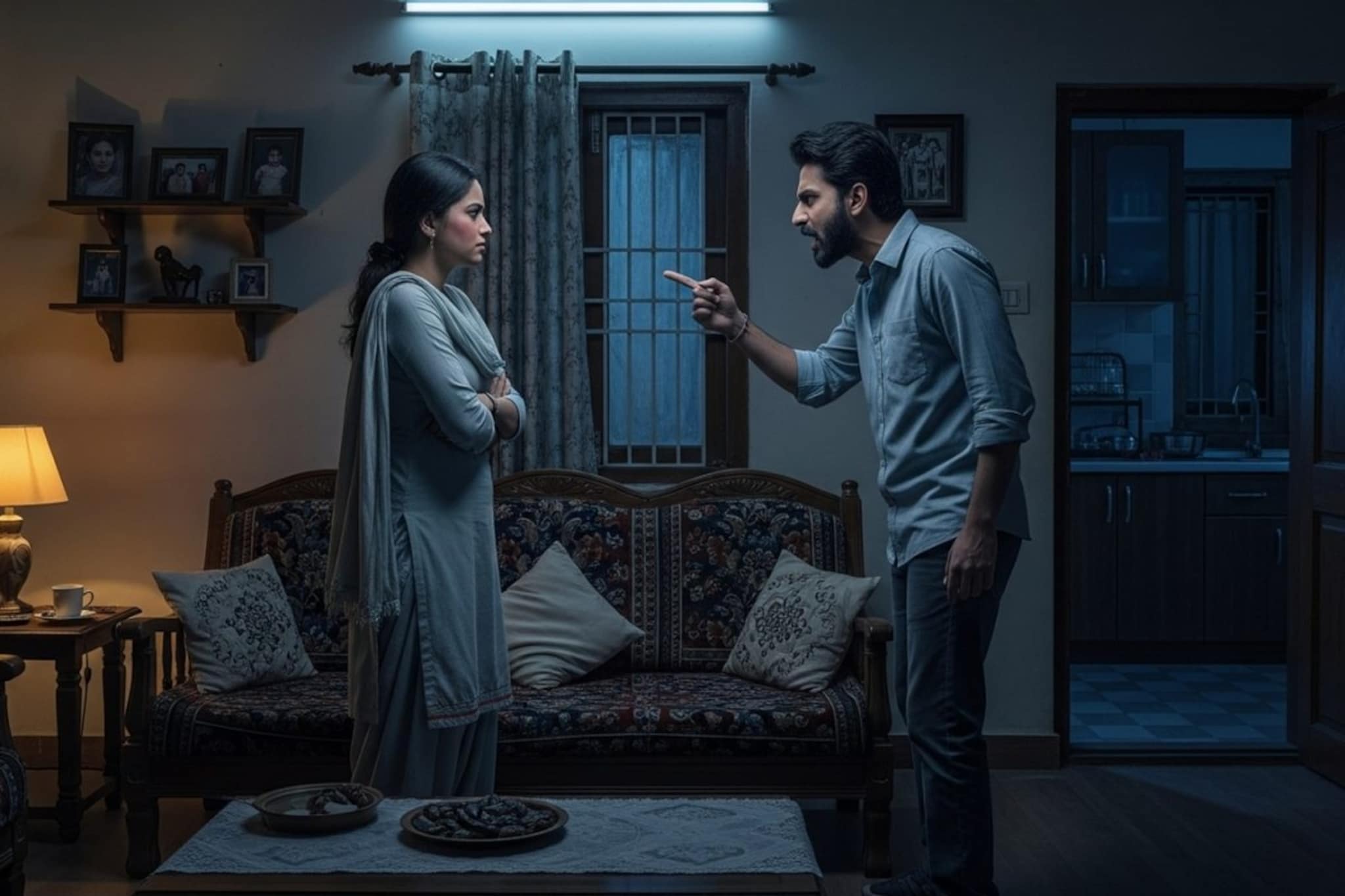 'माहेरातून पैसे आण नाहीतर...' मारहाण करत पतीकडून धमकी, विवाहितेसोबत 5 जणांचं... 'माहेरातून पैसे आण नाहीतर...' मारहाण करत पतीकडून धमकी, विवाहितेसोबत 5 जणांचं...