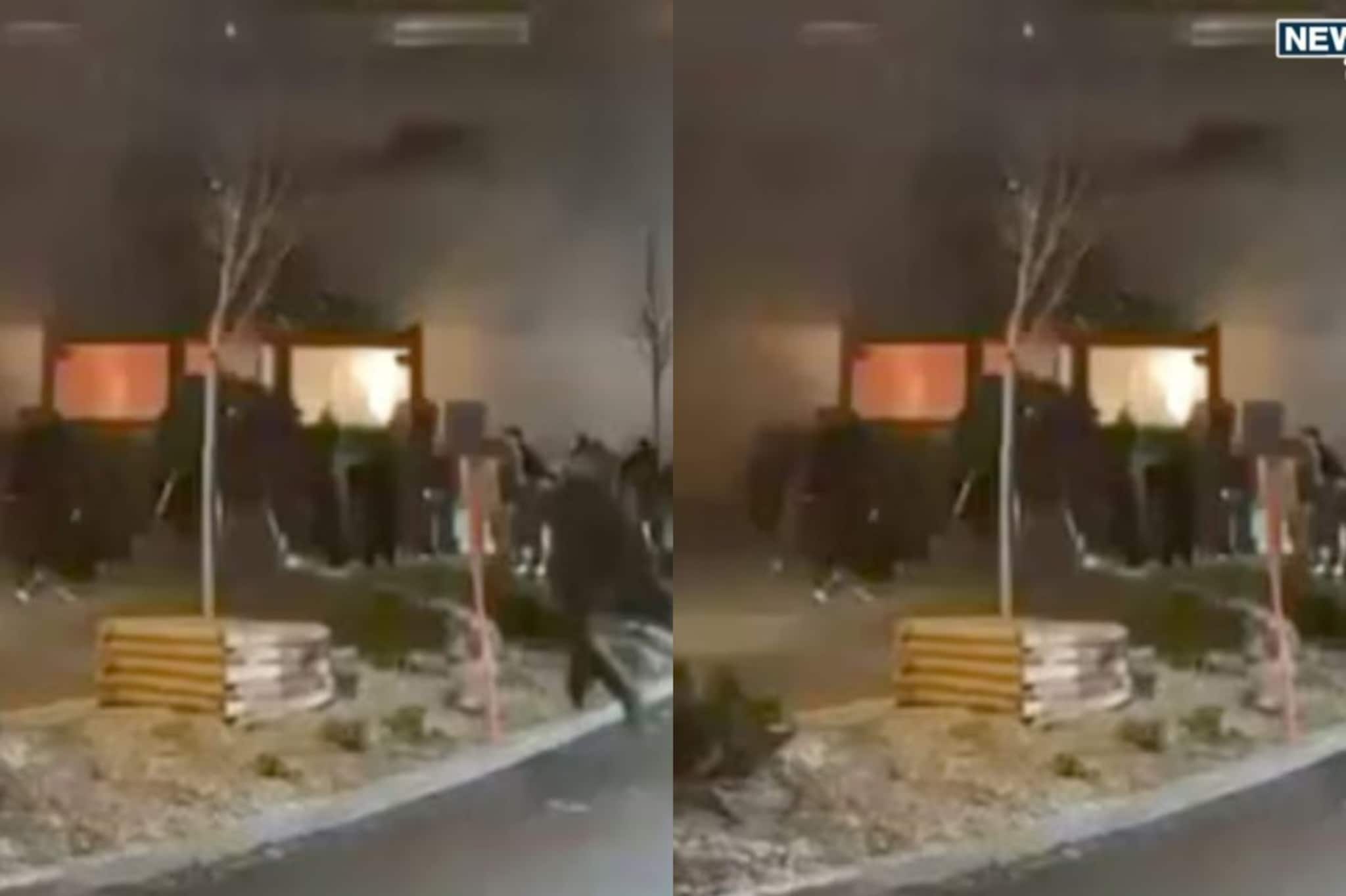 न्यू इयरचं सेलीब्रेशन अन् रात्री 1.30 वाजता धमाका, ski Resort मध्ये स्फोट