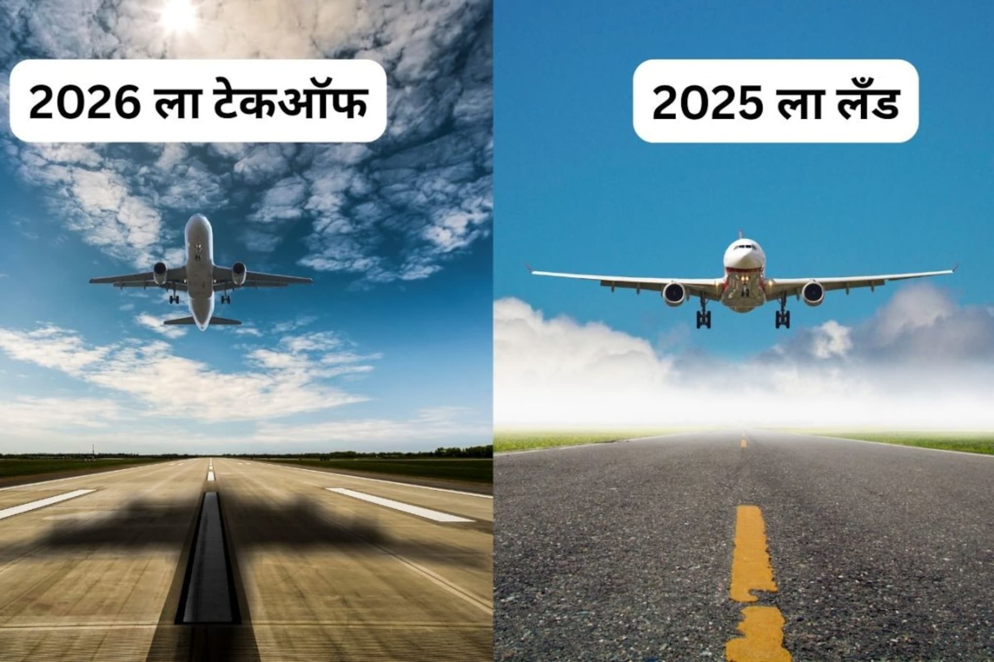 ओ तेरी! विमानाने टेक ऑफ केलं आणि 2026 मधून 2025 सालात लँड झालं, कसं काय? ओ तेरी! विमानाने टेक ऑफ केलं आणि 2026 मधून 2025 सालात लँड झालं, कसं काय?