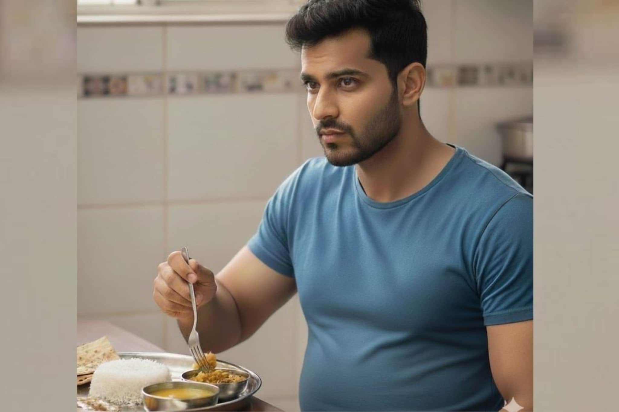 Weight : खाणं बदललं नाही, प्रमाण तितकंच आहे; तरी अचानक वजन कसं वाढलं? Weight : खाणं बदललं नाही, प्रमाण तितकंच आहे; तरी अचानक वजन कसं वाढलं?