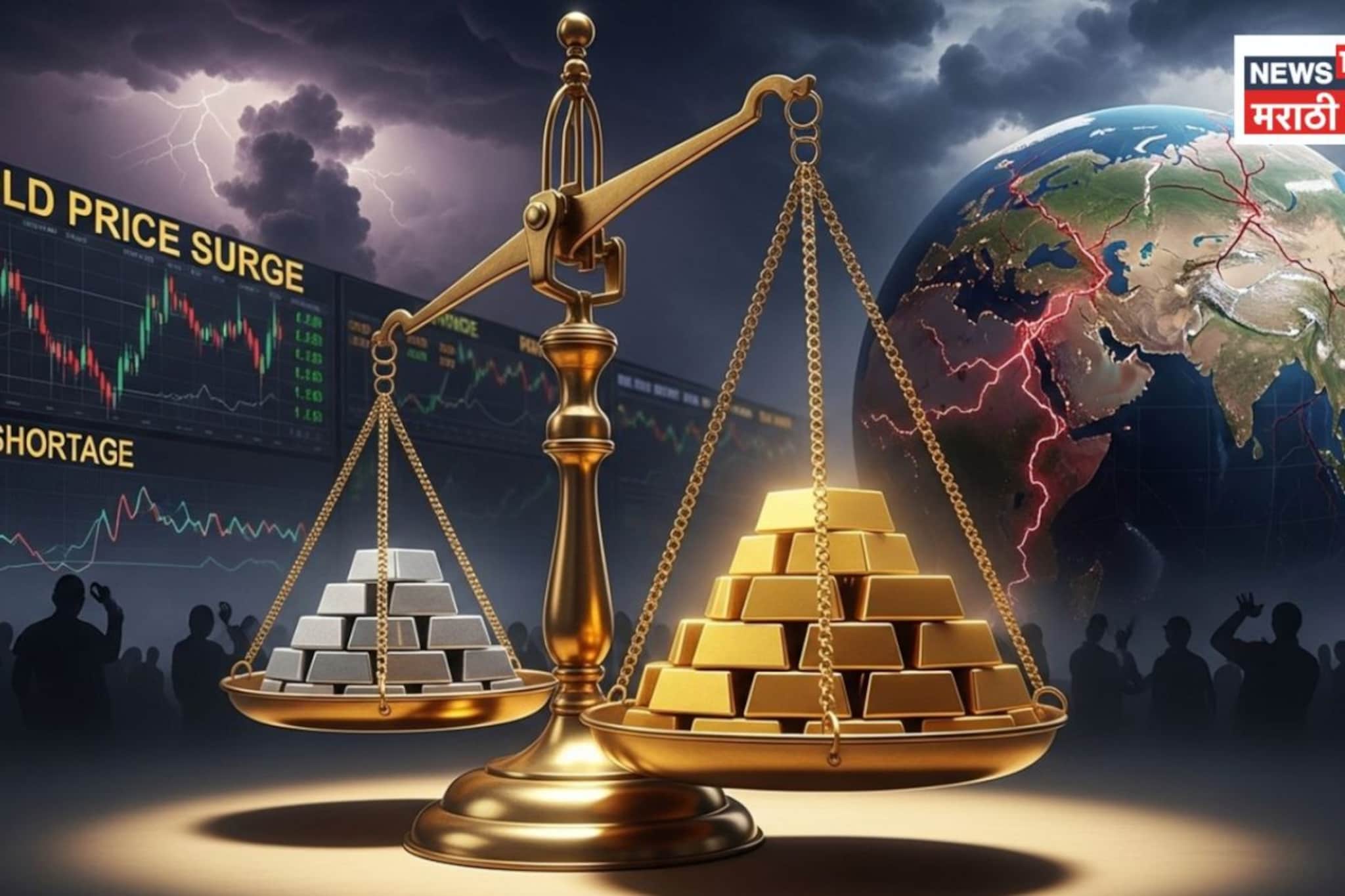 Gold Silver Price: अमेरिकेची धमकी, चीननं खेळ बिघडवला, सोनं-चांदीच्या बाजारात हाहाकार, ४८ तासांत २५ हजारांची उसळी