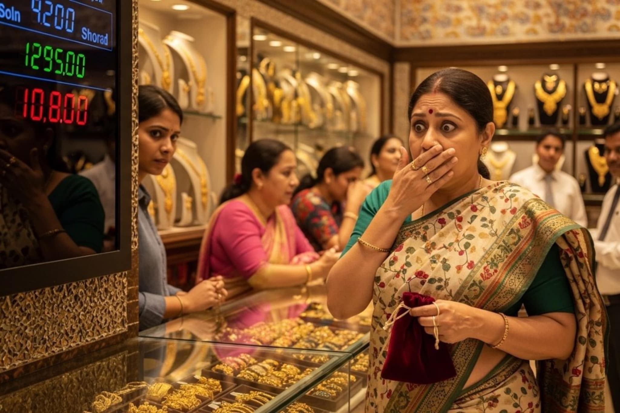 बापरे! दिल्लीत 162110 वर पोहोचलं सोनं, मुंबईत 24 आणि 22 कॅरेटचा दर काय?