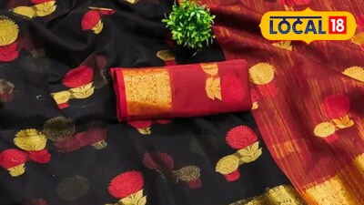 मकर संक्रांतीसाठी काळ्या साड्यांचा खजिना; मुंबईतील हिडन मार्केटमध्ये 500 पासून कलेक्शन