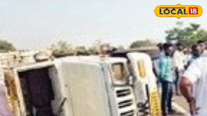 भरधाव वाहनांचा कहर; वैजापूर तालुक्यात दोन भीषण अपघातांत 1 ठार, दहा मजूर जखमी<br>