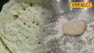 तांदळाच्या पिठाची भाकरी