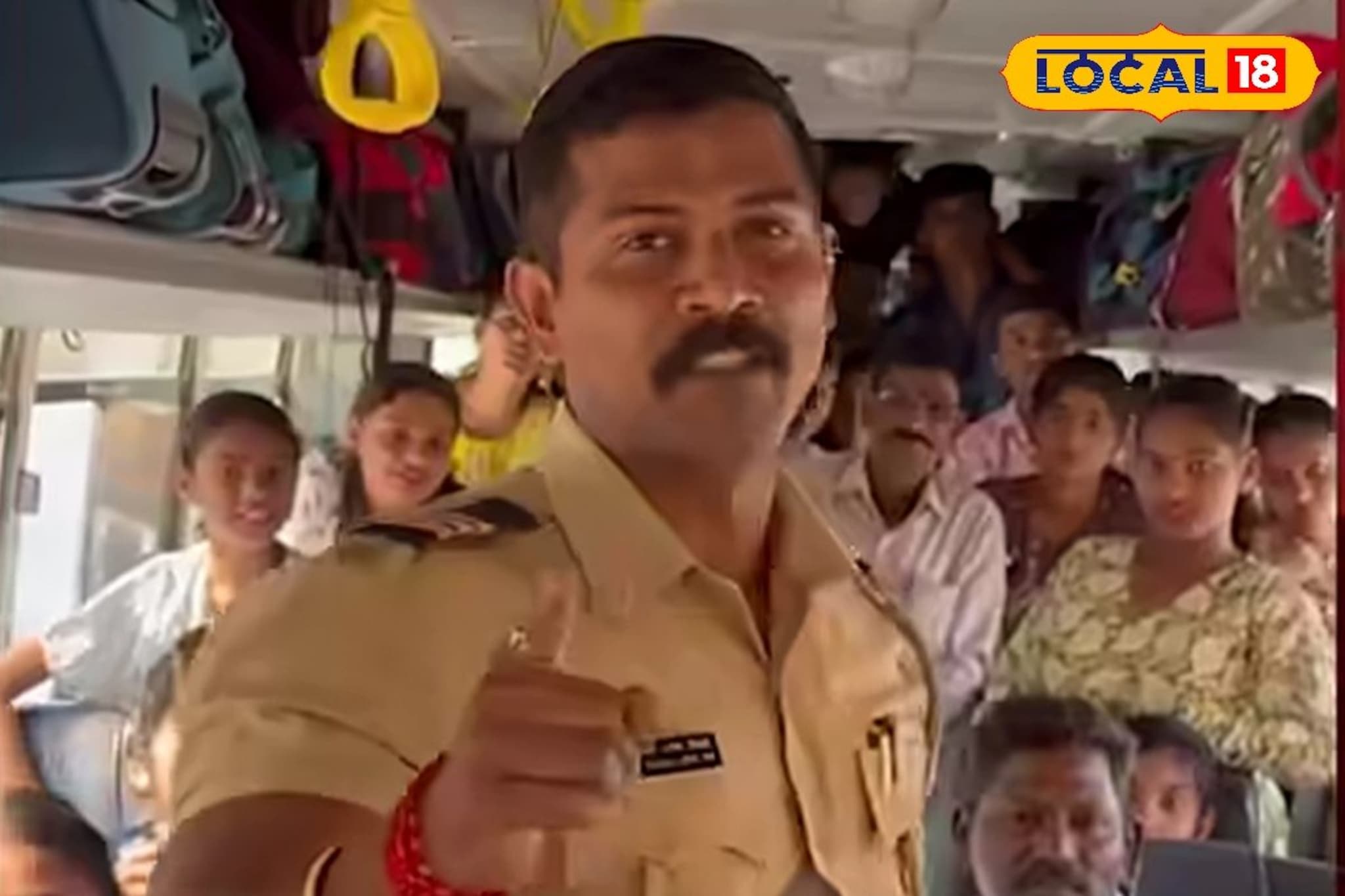 “पोरांनो, आत्ता प्रेम नको…”, सहलीला आलेल्या विद्यार्थ्यांना पोलिसांचा संदेश; व्ह