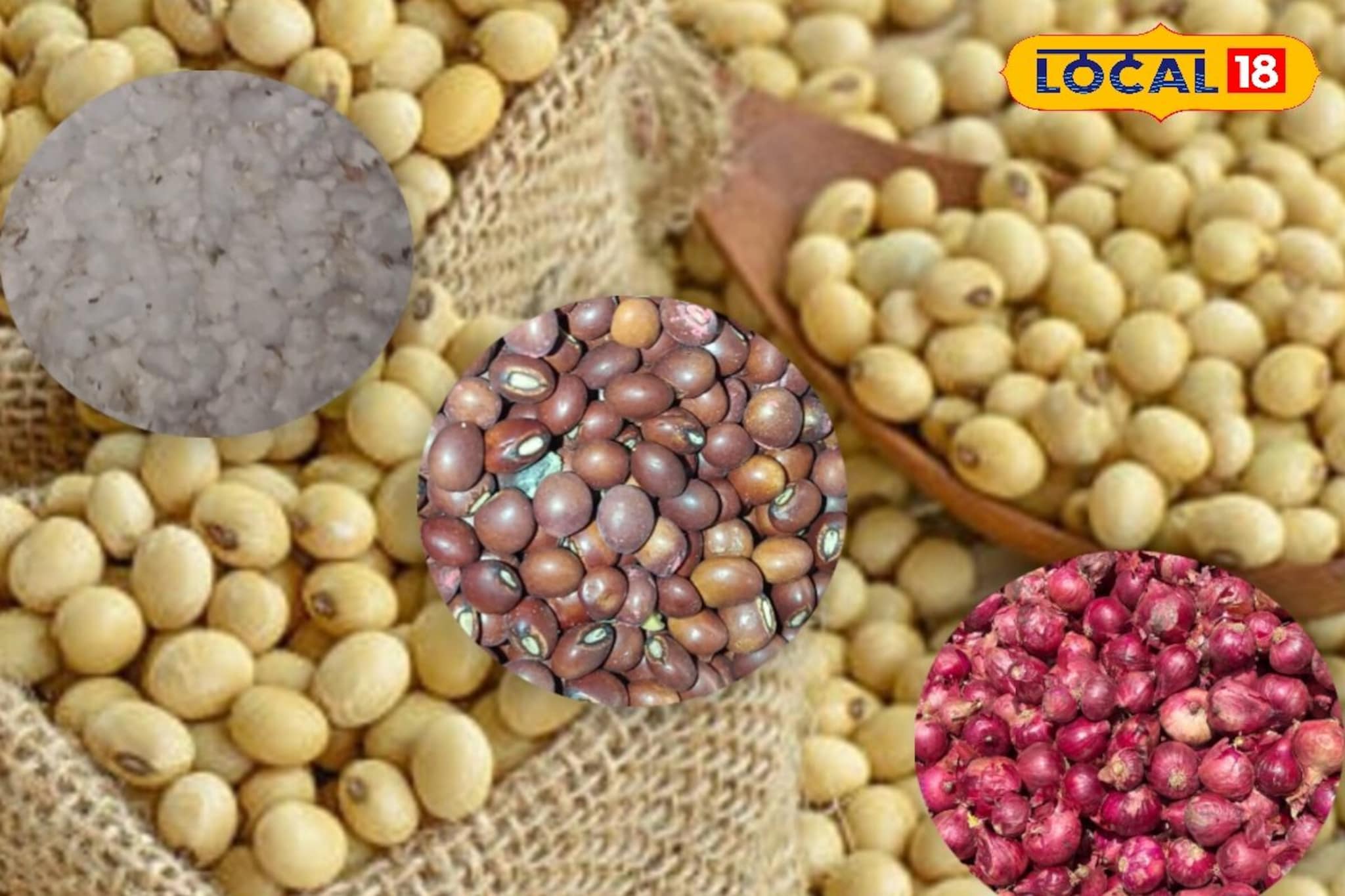 सोयाबीनचे दर वाढले, कापूस आणि कांद्याला आज काय मिळाला भाव? चेक करा एका क्लिकवर