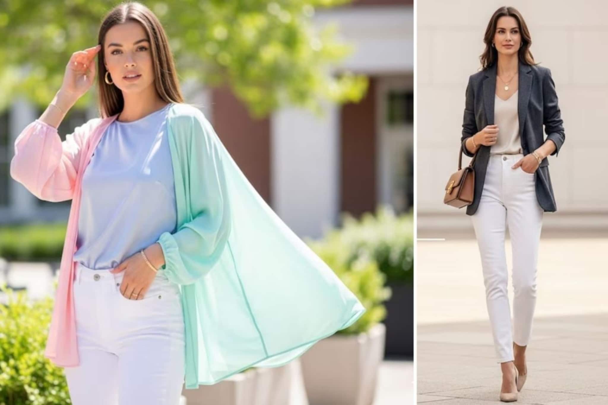 पांढऱ्या जीन्ससोबत योग्य पेअरिंग करा, मिळेल मॉडेलसारखा लूक! हे रंग दिसतील सुंदर पांढऱ्या जीन्ससोबत योग्य पेअरिंग करा, मिळेल मॉडेलसारखा लूक! हे रंग दिसतील सुंदर