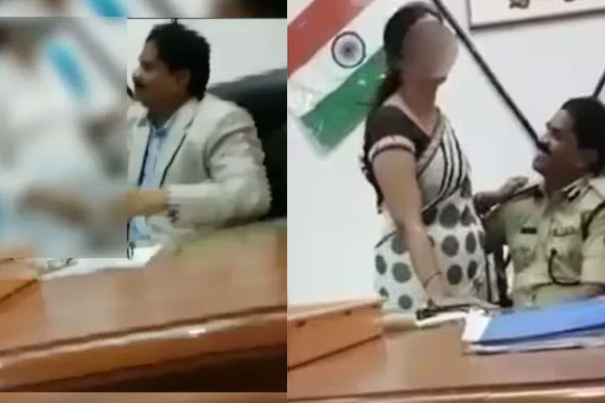 47 सेकंदांच्या व्हिडिओमध्ये नको नकोत्या गोष्टी; IPS अधिकाऱ्याचे ऑफिसमध्येच कांड