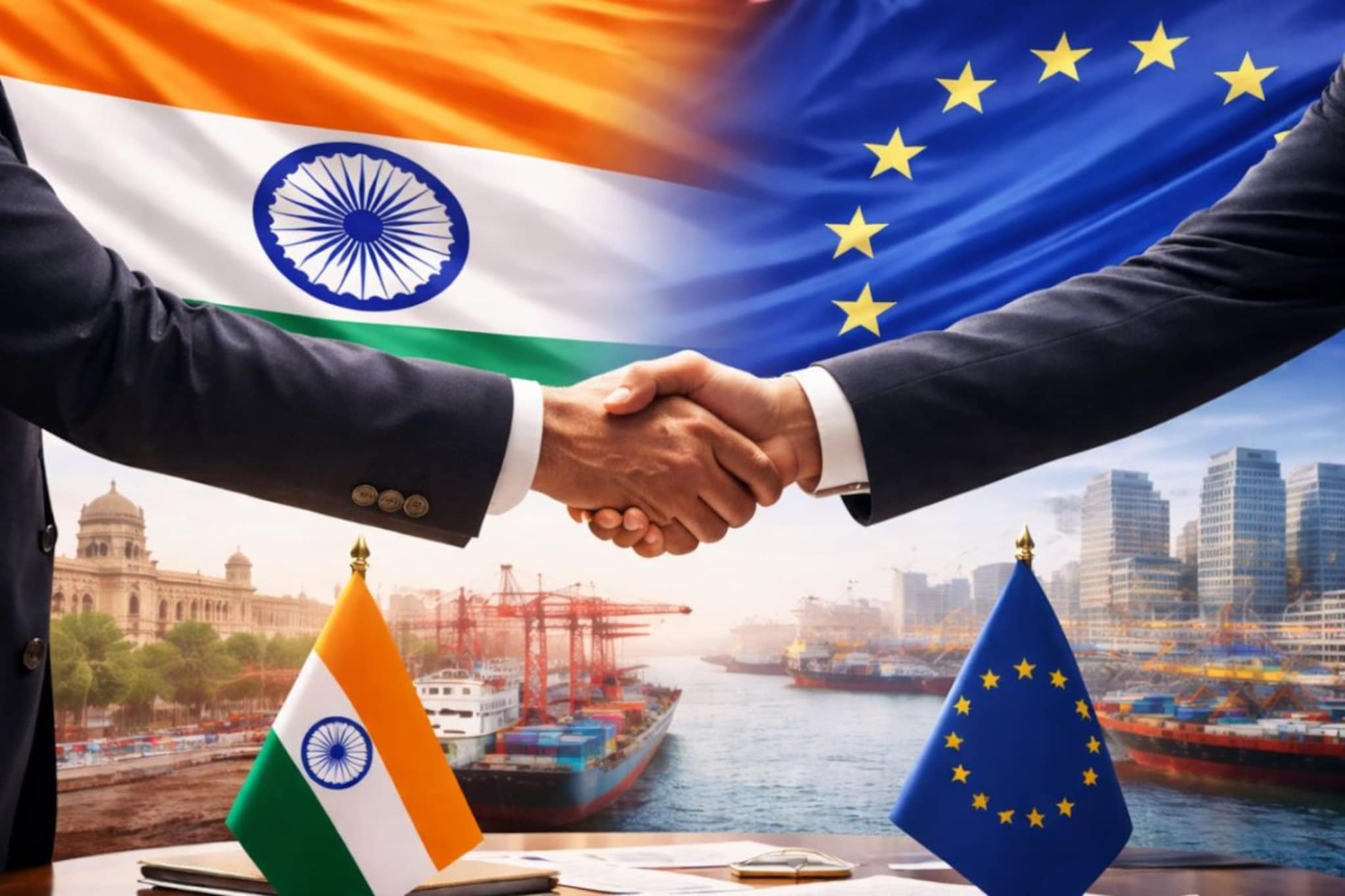 डीलमध्ये कोणाचा जास्त फायदा? ना भारत ना Europe; सर्वात मोठा Profit तुमचा होणार डीलमध्ये कोणाचा जास्त फायदा? ना भारत ना Europe; सर्वात मोठा Profit तुमचा होणार