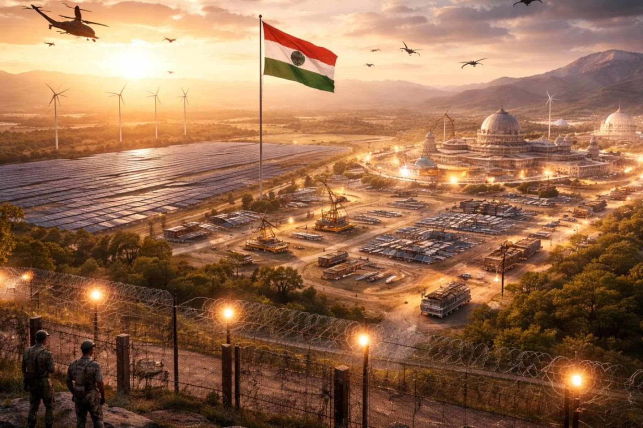 पाकिस्तान बॉर्डरजवळ काहीतरी मोठं घडतेय, भारताची सीमेवर मोठी हालचाल सुरू