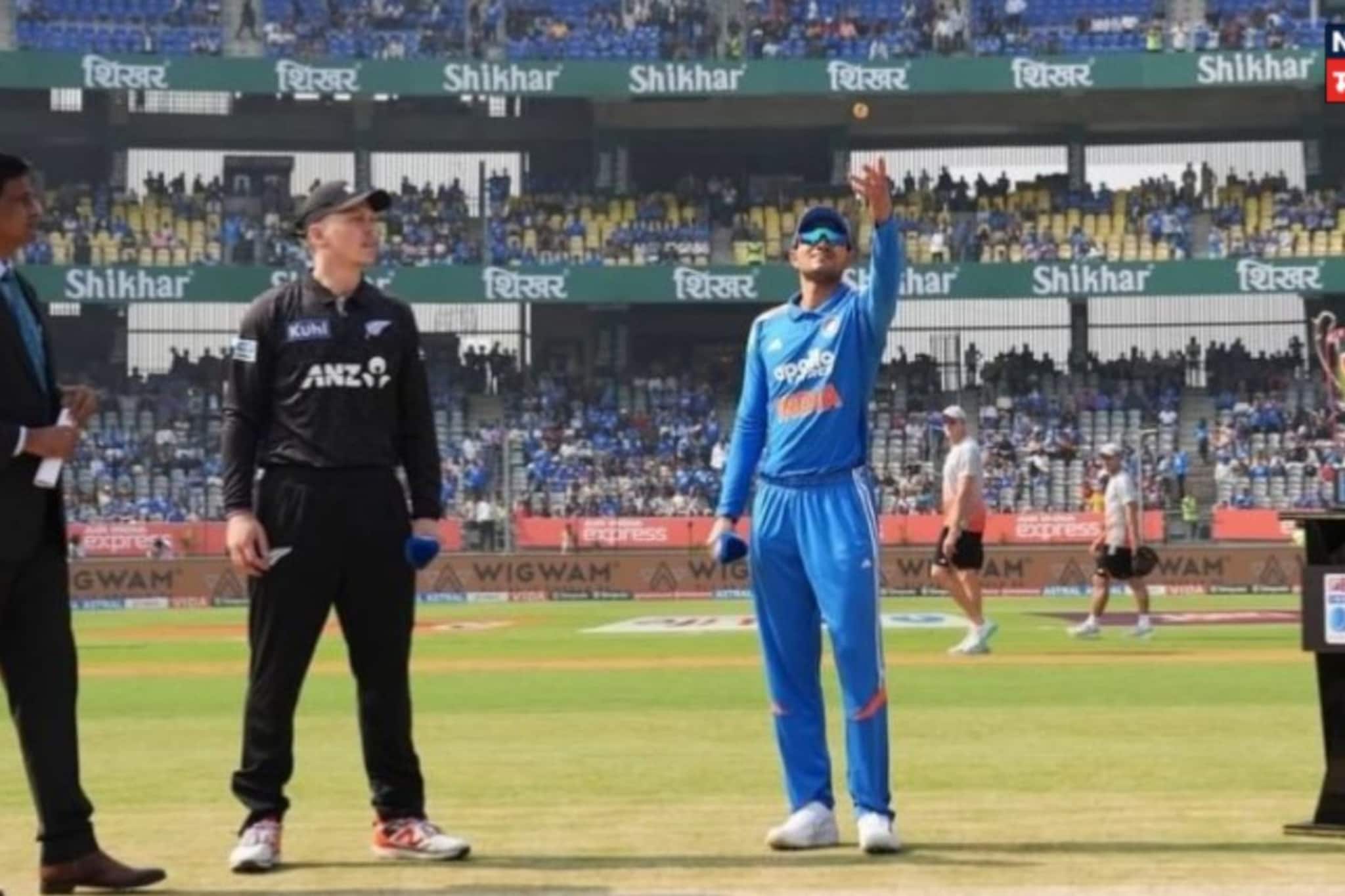 IND vs NZ 3rd ODI : टॉस जिंकून शुभमन गिलने शोधला डॅरिल मिशेलचा पर्याय