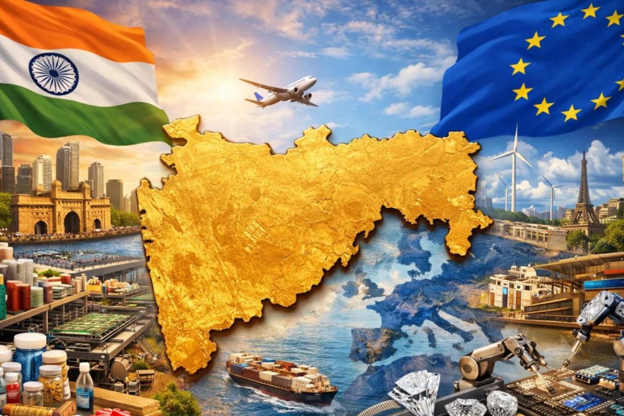 महाराष्ट्राचा डबल फायदा! इचलकरंजी,कोल्हापूर,पुणे,मुंबई, ठाणे होणार एक्स्पोर्ट हब