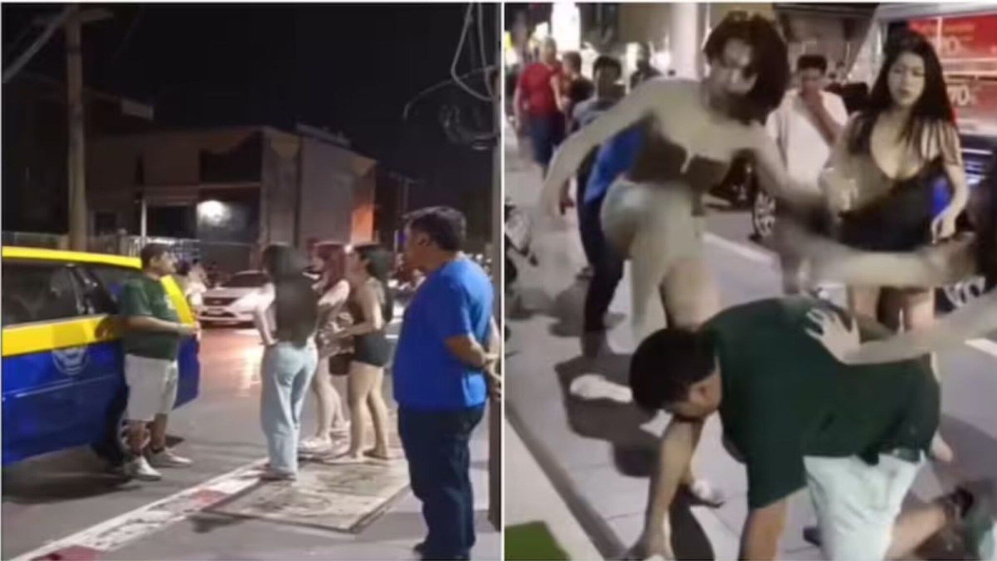 थायलंडमध्ये सर्व्हिस घेतली अन् पैसे दिले नाहीत, Transwomenनी भारतीयाला लाथाबुक्क्यांनी तुडवला; Viral Video