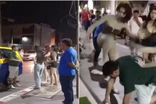 थायलंडमध्ये सर्व्हिस घेतली अन् पैसे दिले नाहीत, Transwomenनी भारतीयाला लाथाबुक्क्यांनी तुडवला; Viral Video