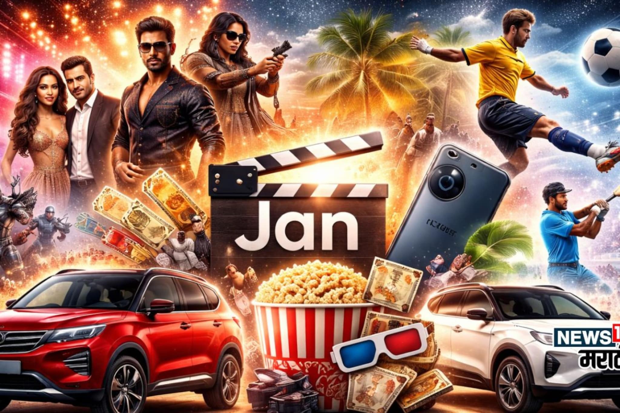 जानेवारीत काहीच Misse होणार नाही, नव्या वर्षाचा पहिला महिना तुमच्यासाठी फुल ऑन!